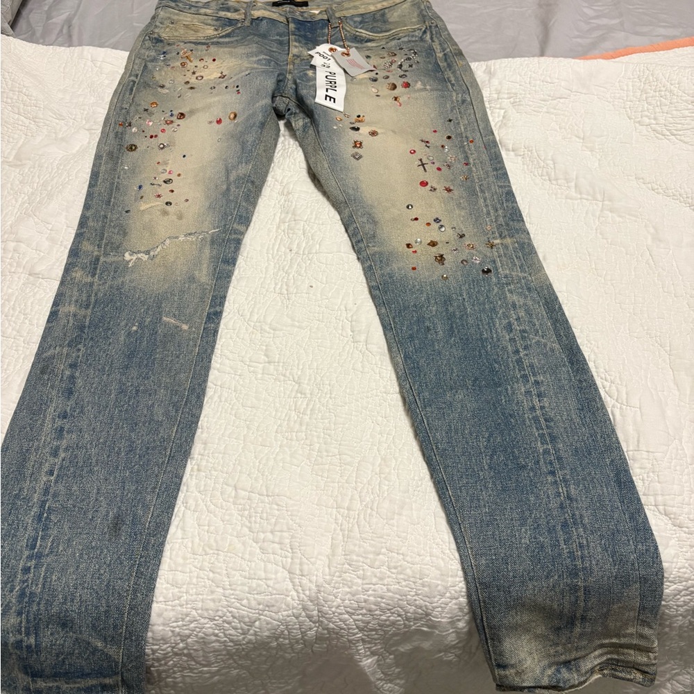 purple brand- P001 indigo